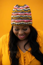 Load image into Gallery viewer, Knit Happy with Self-Striping Yarn
