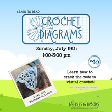 Load image into Gallery viewer, Class - Learn to Read Crochet Diagrams
