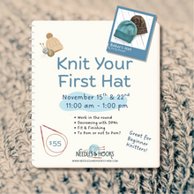 Load image into Gallery viewer, Class - Knit Your First Hat
