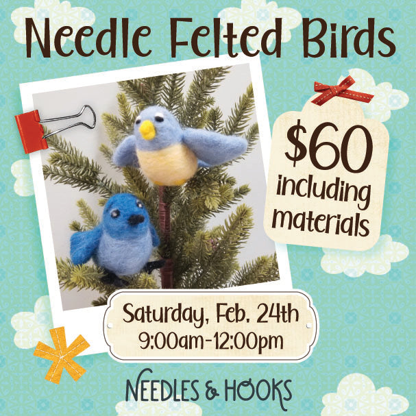 Class - Needle Felted Birds