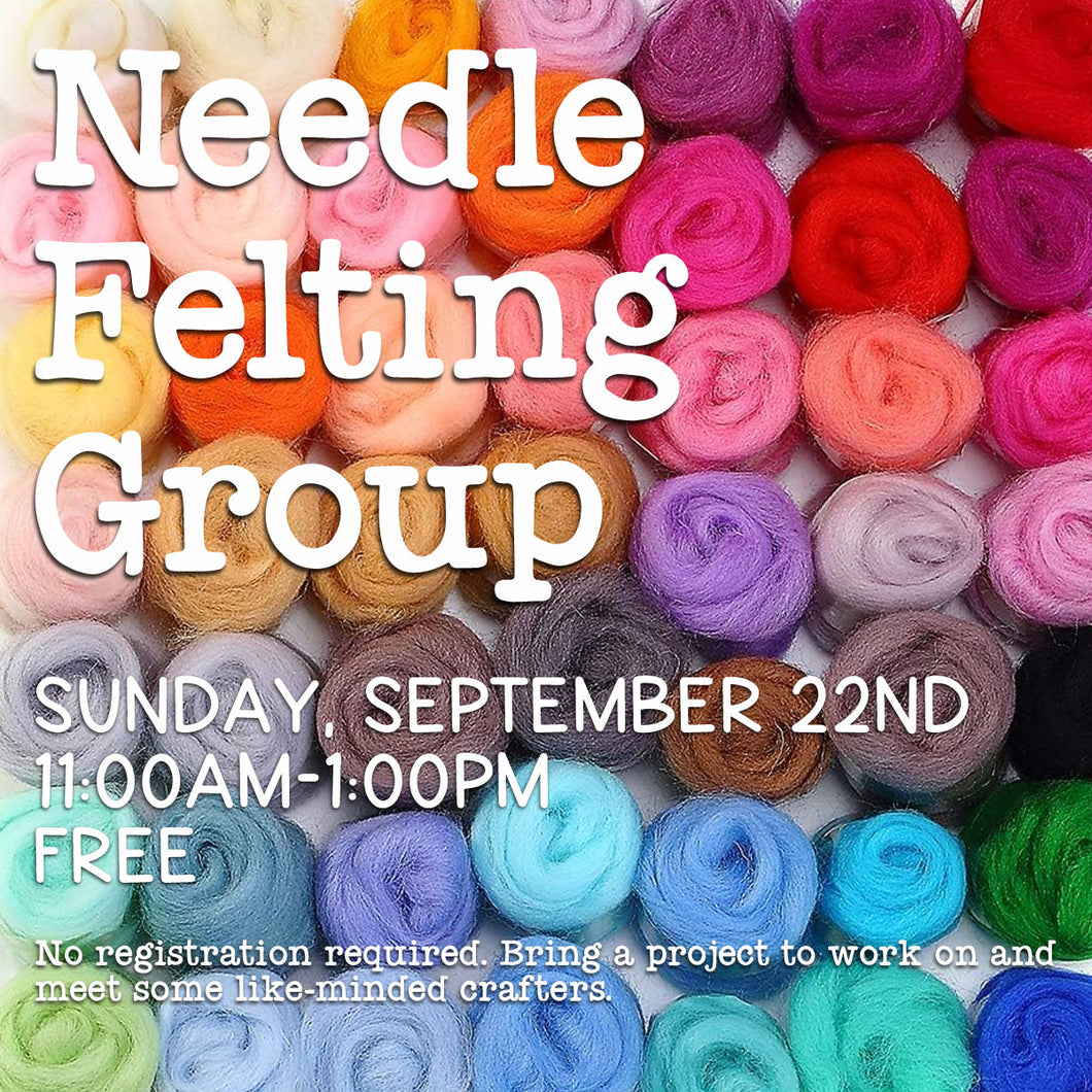 Needle Felting Group