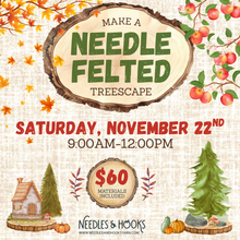 Load image into Gallery viewer, Class - Needle Felted Treescape
