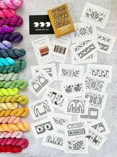 Load image into Gallery viewer, Pacific Knit Co. Rhinebeck Doodle Deck (half deck)
