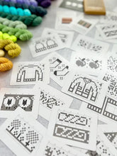 Load image into Gallery viewer, Pacific Knit Co. Rhinebeck Doodle Deck (half deck)

