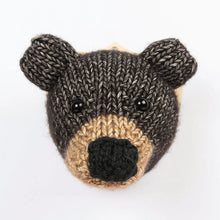 Load image into Gallery viewer, Faux Taxidermy Knit Kit - Black Bear
