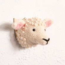 Load image into Gallery viewer, Faux Taxidermy Knit Kit - Cream Sheep
