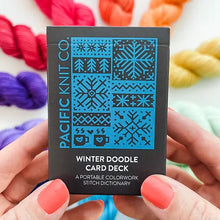 Load image into Gallery viewer, Pacific Knit Co. Winter Doodle Deck
