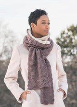Load image into Gallery viewer, Ramsey Ribbed Scarf Pattern
