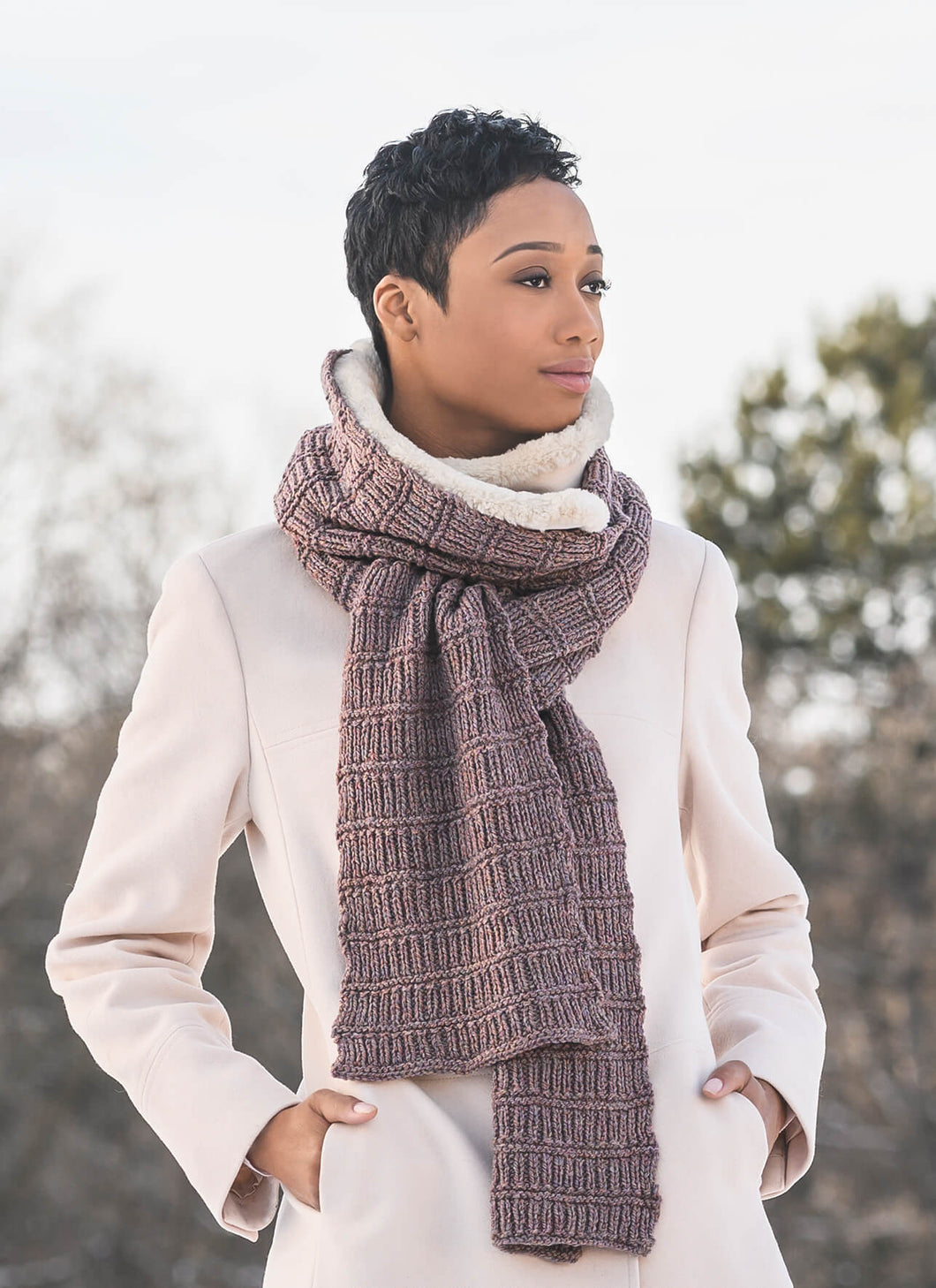 Ramsey Ribbed Scarf Pattern